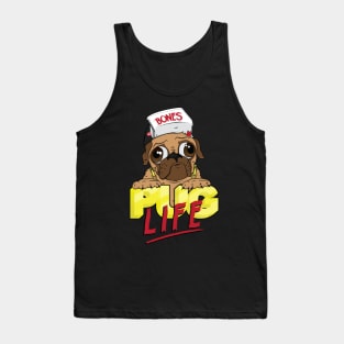 Pug Life - Cool Funny Design For Dog Lovers, Pug Fans, Cute Pug Gift Tank Top